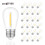 S14 Edison LED Bulbs E26 Base 2700K Warm White 24-Pack 1