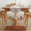 Lace Tassel Table Runner White 100x30cm 1
