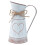 Rustic Iron Vase for Flowers – Farmhouse Style 1