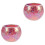 2Pcs Pink Glass Tea Light Holders Reusable Decorative Candle Holders 3