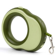 Guinzaglio Retrattile per Cani con Luce LED per Cani Domestici - Passeggiate Notturne Sicure Nastro In Nylon e Poliestere Manico Ergonomico Lunghezza