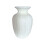 White Wheat Ear Ceramic Vase 10in 1
