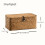Handmade Straw Woven Storage Basket 1