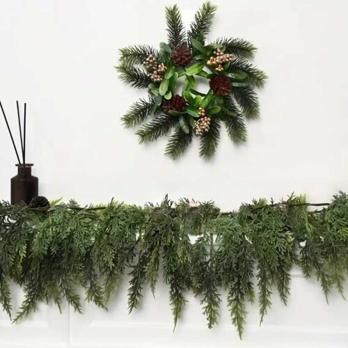 Artificial Cedar Pine Christmas Garland 6ft