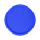 Sottobicchiere in silicone con supporto, rotondo, blu. 4