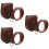3Sets Viking Gürtel Set PU Leder Mittelalterlich Cosplay Gothic 6