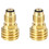 POL-zu-QCC1-Propangastankadapter – Messing, 2er-Pack 1