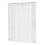 PEVA Shower Curtain Liner 70x70 in White 1