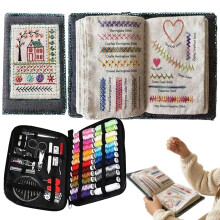 Stickbuch-Set mit 86 Werkzeugen und 18 Farben