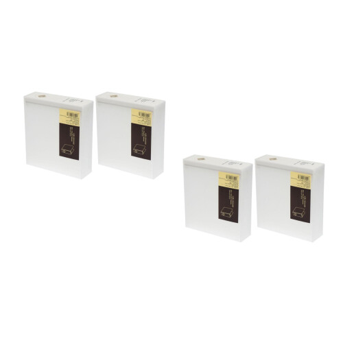 4Pièces Porte Cd Organiseur Disques Transparent 2
