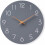 16" Modern Silent Wall Clock – White Face, Wooden Hands 1