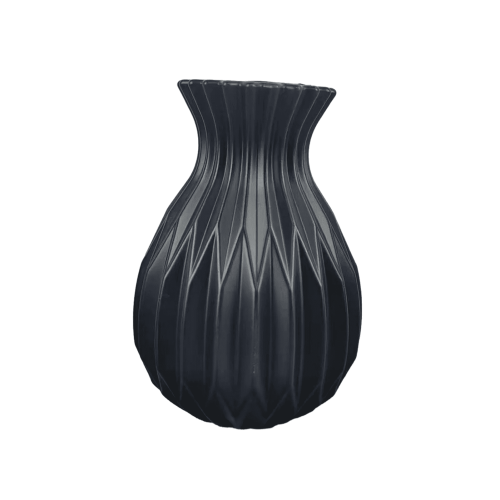 Ceramic-Style Flower Vase 17cm Small Decorative Vase