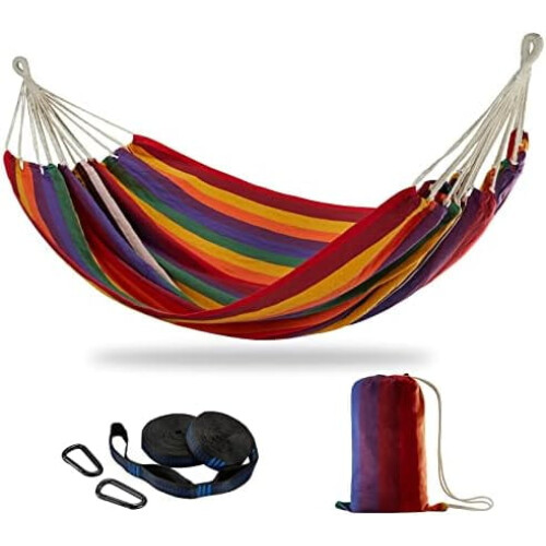 Βραζιλιάνικη διπλή αιώρα από βαμβάκι 240x160cm 2 ατόμων