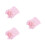 3Pièces Bonnets Rose En Coton Nœud Fleuri Pour Bébé 2