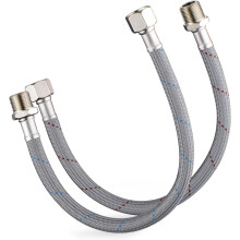 Aucet flettet nylon forsyningsledning 12 tommer 3/8 tommer hun