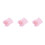 3Pièces Bonnets Rose En Coton Nœud Fleuri Pour Bébé 4