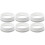 6Pcs White Air Conditioner Hose Coupler Plastic Adapter 6