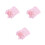 3Pièces Bonnets Rose En Coton Nœud Fleuri Pour Bébé 8