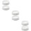 6Pcs White Air Conditioner Hose Coupler Plastic Adapter 11