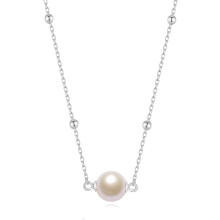 Freshwater Pearl Necklace White Aurora 6-7mm 14K Gold Filled
