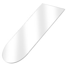 Miroir ménager en acrylique HEMOTON sans distorsion (1 ensemble)