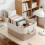 Collapsible Fabric Storage Basket 41x31x20 cm 4