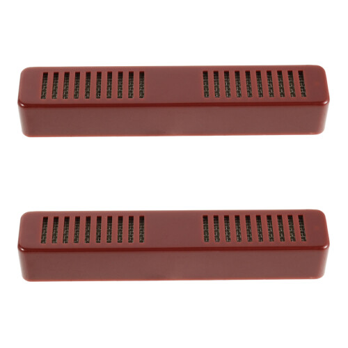 8Pcs Home Use Dark Red Plastic Cigar Humidifiers Portable Set 1