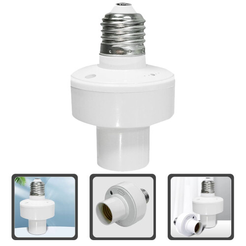E27 slimme lichtfittingadapter wit