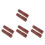 8Pcs Home Use Dark Red Plastic Cigar Humidifiers Portable Set 9