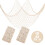 Fish Net Decor 80x40in Natural Cotton 2 Pack 1
