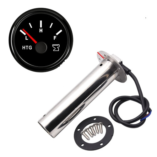 0-190 Ohm niveausensor en 52 mm meter voor scheepvaart, boot en auto