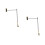 2Stk Signal Lampen Metall ABS Farbenfroh 9