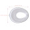2Pcs White Plastic Toddler Potty Ring Comfortable Toilet Training Seat 10