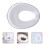 2Pcs White Plastic Toddler Potty Ring Comfortable Toilet Training Seat 11
