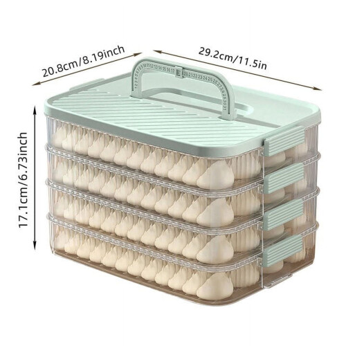 4-Layer Stackable Airtight Food Storage Container 2