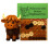 crochet cow button ornament kit holiday decor 1 set 2
