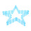 30Pièces Clôture Miniature Plastique Bleu Pour 3