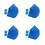 400Pcs Blue Foil Chocolate Wrappers Candy Packaging Paper 8