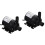 2Pièces Booster Dc 12V Noire Pour Circulation D'eau 4
