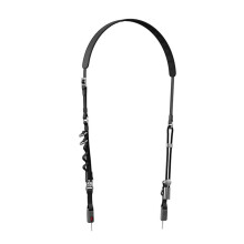 YF01 Y-Flex Strap Camera/Phone Shoulder Strap Wrist Strap with Type-C Data Transfer Cable for Outdoor Photography Black