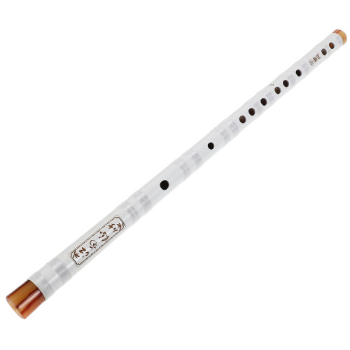3Pièces Flûte Bois Blanche Bambou Performance Stable Pour Débutants 2