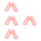 4St Plastic Display Modellen in Roze Voor En Sieraden 9