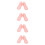 4St Plastic Display Modellen in Roze Voor En Sieraden 10