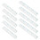 30Pcs Flexible Transparent Ruler with Centimeters for Office and Home 2