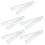 30Pcs Flexible Transparent Ruler with Centimeters for Office and Home 3