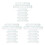30Pcs Flexible Transparent Ruler with Centimeters for Office and Home 10