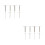 4Sets Multifunctionele Handboor Set Voor Rubberen Stop En 9