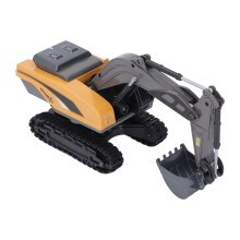8 Channel RC Excavator Toy with 14500 500mAh Lithium Battery for Kids 6+