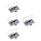 4Ensembles Kit Oeillets Métal 12Mm Outils De Pose DIY 5