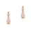 2Pièces Finials Bois Kaki Artisanaux Pour Déco Escalier Projet DIY 10